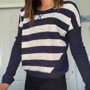 Navy blue sweater